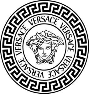 versace logo mit verzierungen|versace logo pdf.